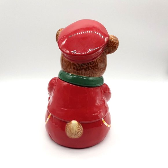 Christmas Cookie Jar Harry & David Cubby Limited Edition 2010 Collectors Candy - Picture 10 of 12